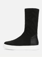 Shein Round Toe Mid Calf Boots