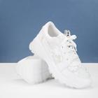 Shein Contrast Lace Low Top Sneakers