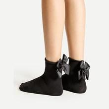 Shein Bow Tie Back Ankle Socks