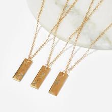Shein Arrow Detail Chain Necklace Set 3pcs