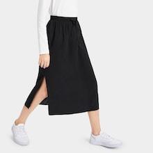 Shein Girls Split Side Jersey Skirt