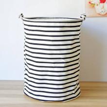 Shein Striped Organizer Bucket