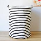 Shein Striped Organizer Bucket