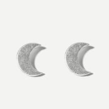 Shein Moon Shaped Mismatched Stud Earrings