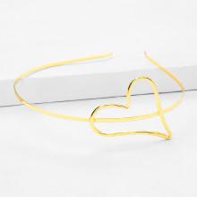 Shein Heart Decorated Metal Headband