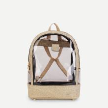 Shein Clear Design Backpack