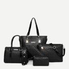 Shein Plaid Detail Combination Bag 6pcs