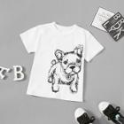 Shein Boys Dog Print T-shirt