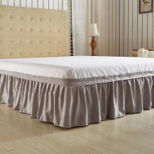 Shein 1pc Solid Bed Skirt