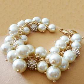 Shein Fashion Charming Luxury Noble Bead Bracelet