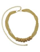Shein Gold Plated Multilayers Chain Belt