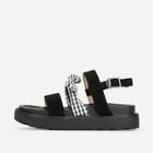 Shein Gingham Knot Sandals