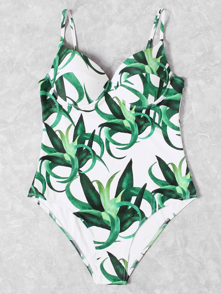Shein Colorblock Cami Swimsuit