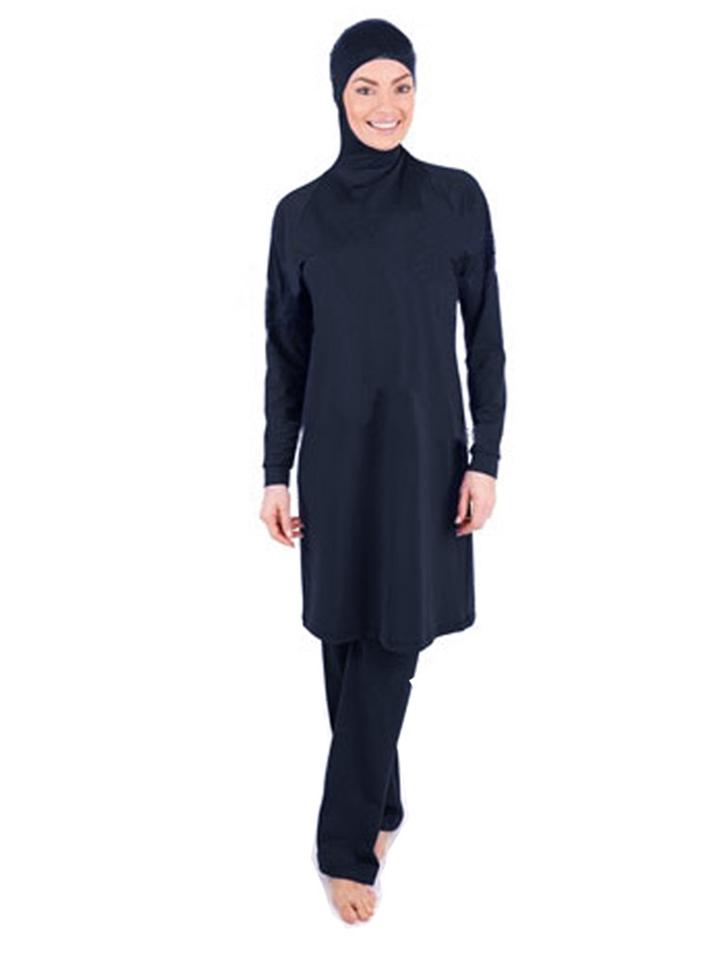 Shein Hooded Full Coverage Modest Swimwear