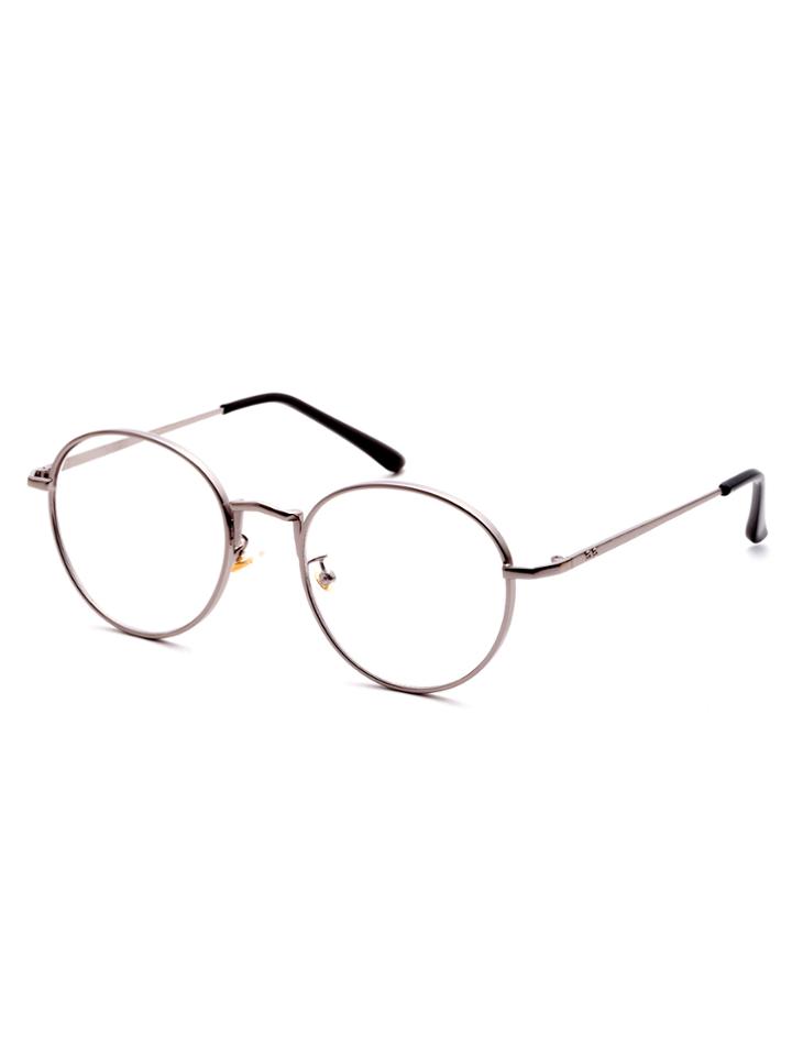 Shein Dark Grey Frame Clear Lens Sunglasses