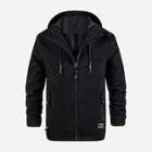 Shein Men Drawstring Detail Hooded Jacket