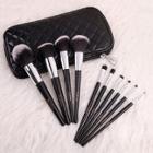 Shein Soft Makeup Brush 10pcs With Bag