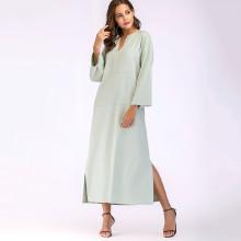 Shein Kangaroo Pocket Split Side Dress
