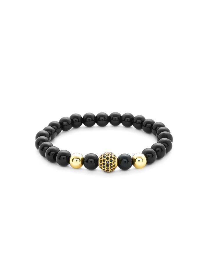 Shein Two Tone Beaded Bracelet