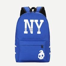 Shein Men Striped Detail Pocket Front Backpack