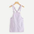 Shein Dual Pocket Over Denim Dress