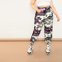 Shein Plus Camo Print Sweatpants
