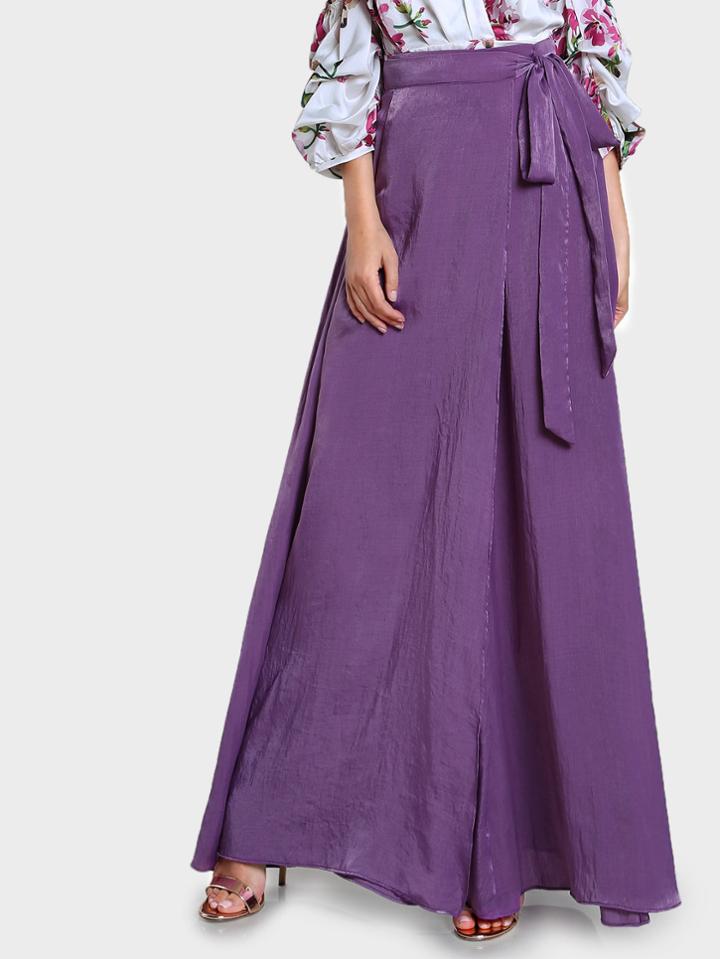 Shein Self Tie Wrap Skirt