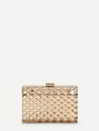 Shein Hollow Out Design Clutch Bag