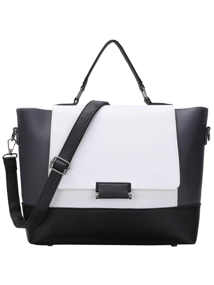 Shein Color Block Trapeze Crossbody Bag