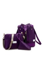 Shein Zip Front Combination Bag 3pcs