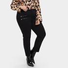 Shein Plus Zip Detail Jeans