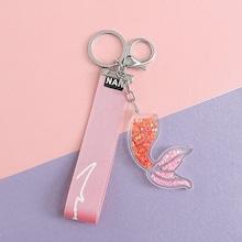 Shein Slogan Tape & Mermaid Tail Bag Charm