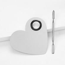 Shein Heart Shaped Stainless Steel Foundation Palette