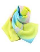 Shein 2015 New Accessories Colorful Pinted Women Fashionable Scarf
