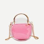 Shein Clear Chain Bag With Inner Clutch