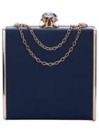 Shein Blue Diamond Perfume Box Banquet Bag