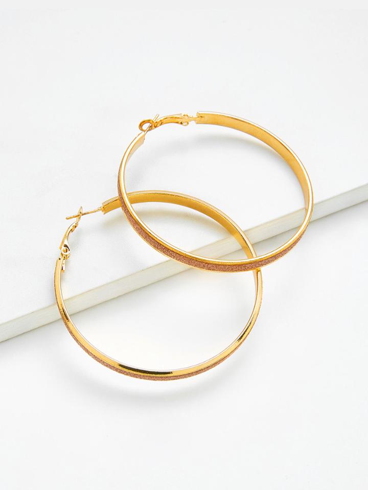 Shein Oversized Open Hoop Earrings