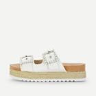 Shein Faux Pearl Espadrille Flatform Sandals