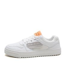 Shein Men Contrast Pu Patch Sneakers
