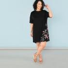 Shein Plus Floral Tunic Dress