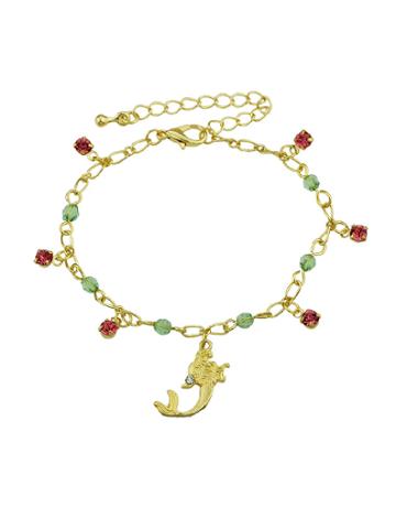 Shein Rhinestone Mermaid Charm Bracelets & Bangles Women