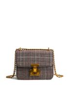 Shein Houndstooth Crossbody Chain Bag