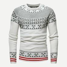 Shein Men Geo Pattern Jumper