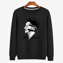 Shein Men Figure & Letter Print Sweatshirt