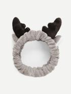 Shein Reindeer Ear & Antlers Cosmetic Headband