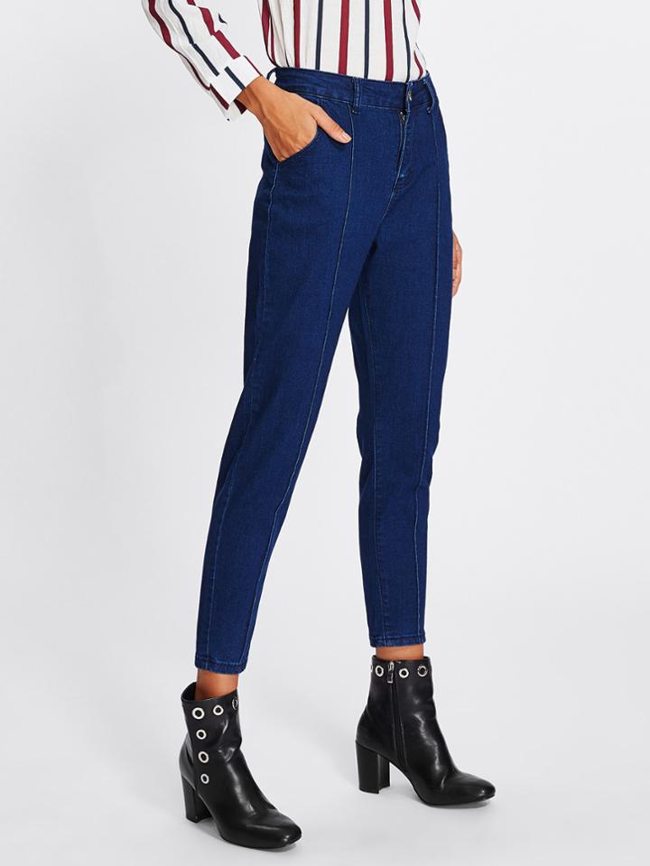 Shein Basic Carrot Jeans
