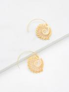 Shein Exaggerated Metal Earring Cuffs