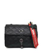 Shein Slogan Ribbon Quilted Shoulder Bag
