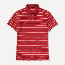 Shein Men Button Front Collar Neck Striped Polo Shirts