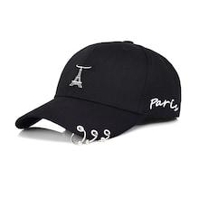 Shein Men Eyelet Eiffel Tower Decorated Baseball Cap